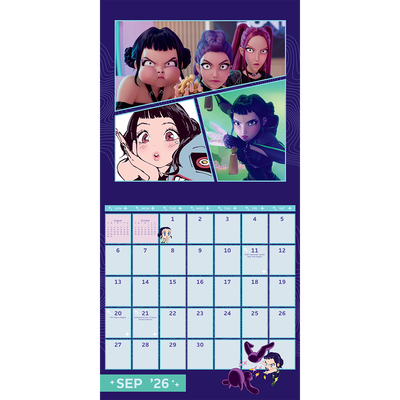 K Pop Demon Hunters Calendar 2026 image number 3