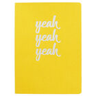 A5 Gold Yeah Yeah Yeah Lined Notebook image number 1