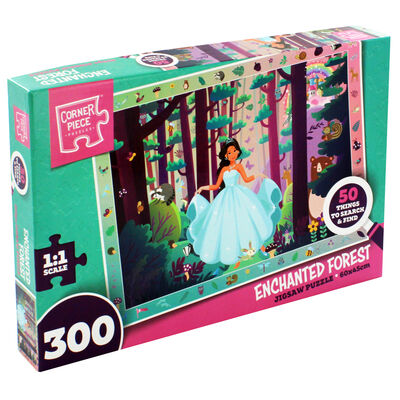 Enchanted Forest Things to Find 300 Piece Jigsaw Puzzle image number 1