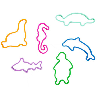 Jumbo Buddy Bands - Sea Life - 6 Pack image number 2