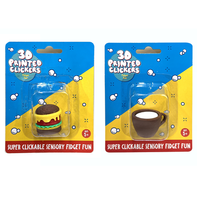 3D Fast Food Printed Clickers: Assorted image number 3