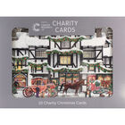 Cancer Research UK Charity Dickensian House Christmas Cards: Pack of 10 image number 1