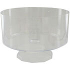 Medium Trifle Clear Plastic Candy Dish image number 1