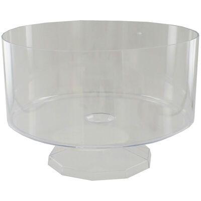 Medium Trifle Clear Plastic Candy Dish image number 1