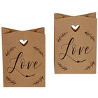 10 Kraft Mini Wedding Favour Bags image number 3