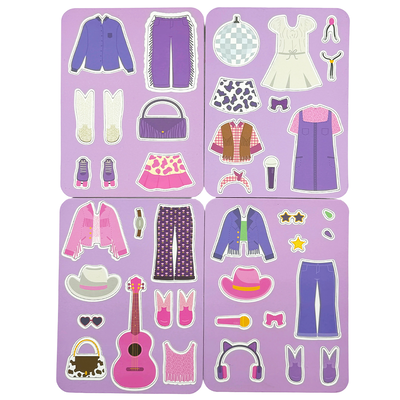 PlayWorks PlayVille Dress Up Country Disco Magnetic Tin image number 3