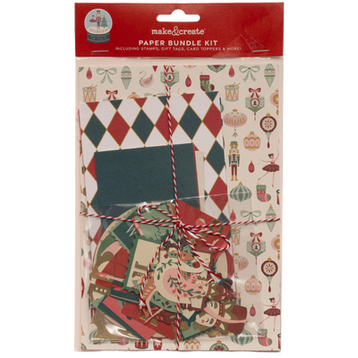 Nutcracker Scrapbook & Decoration Paper Bundle Kit image number 1