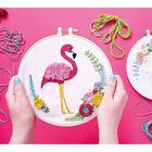 Simply Make - Flamingo Embroidery Kit image number 2