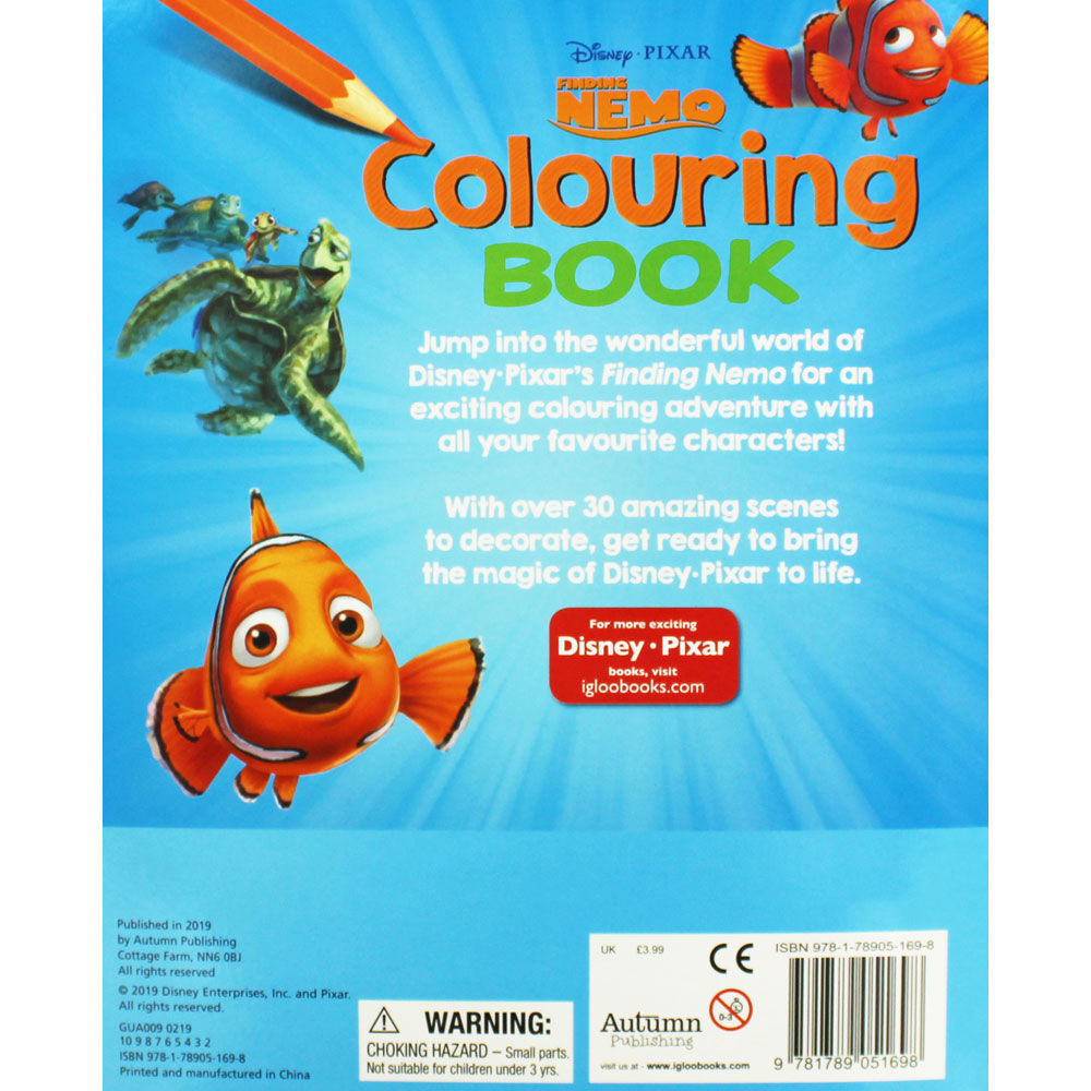PIXAR スケッチブックコレクション Finding Nemo Disney Pixar Finding