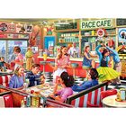 The Vintage Caf&eacute; 500 Piece Jigsaw Puzzle image number 2