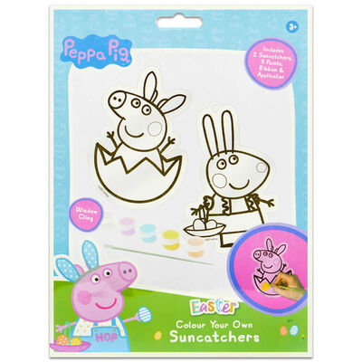 Peppa Pig Easter Colour Your Own Suncatchers image number 1