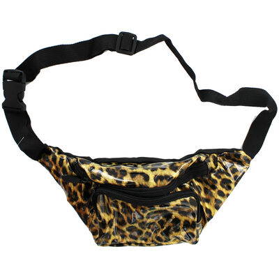 Gold Leopard Print Bum Bag image number 2