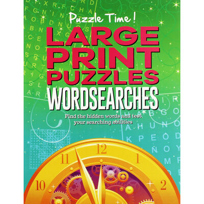 Large Print Puzzles: Wordsearches image number 1