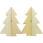 3D Plywood Christmas Tree: Pack of 2 image number 1