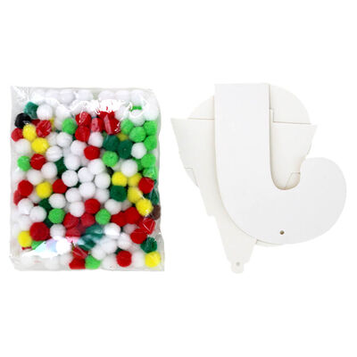 Make Your Own Christmas Pom Pom Decorations image number 2