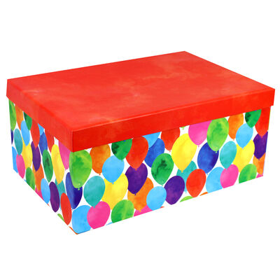 Balloons 10 Nested Gift Boxes Set image number 1