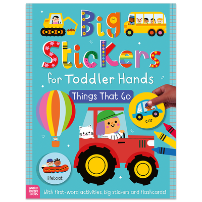 Big Stickers for Toddler Hands: Things That Go image number 1