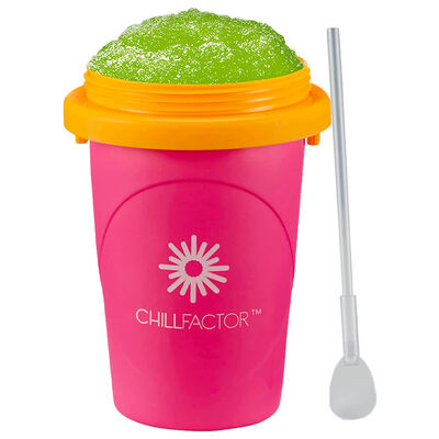 ChillFactor Squeeze Cup Slushy Maker: Pink image number 2