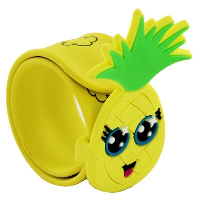 Pineapple Fruitopia Scented Snap Band Bracelet image number 1