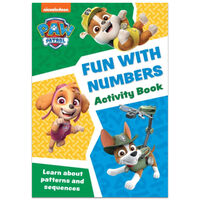 Paw Patrol Fun with Numbers Activity Book