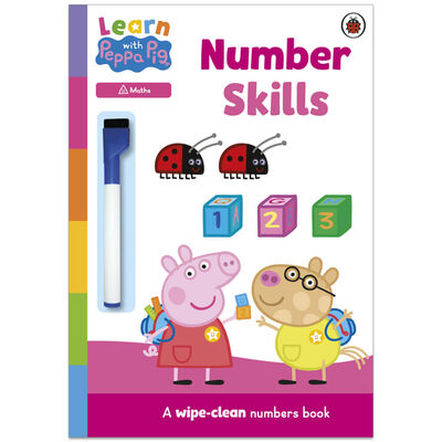 Wipe Clean Learn With Peppa Pig: 3 Book Bundle image number 4