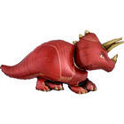 42 Inch Triceratops Super Shape Helium Balloon image number 1
