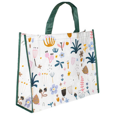 Floral Reusable Shopping Bag image number 1