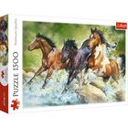 Three Wild Horses 1500 Piece Jigsaw image number 1