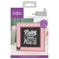Crafters Companion Enjoy The Sweet Little Moments Clear Stamp