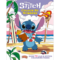 Disney Stitch Colour By Numbers