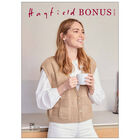Hayfield Bonus DK: Boxy Chequer Board Waistcoat Knitting Pattern 10270 image number 1