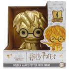 Golden Harry Potter with Wand Figure image number 1