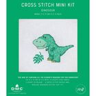 Mini Cross Stitch Kit: Dinosaur image number 1