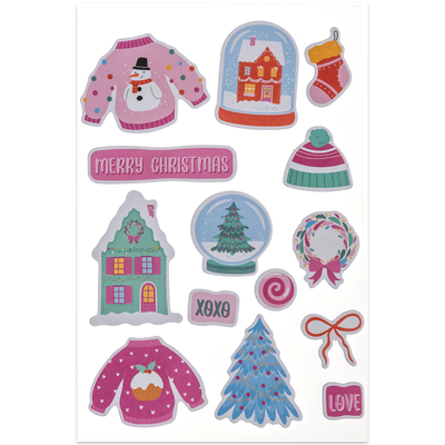 Christmas 3D Paper Toppers image number 1
