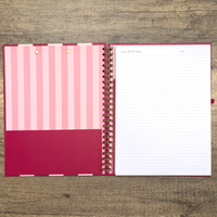 Roselle A4 Clipboard Notebook