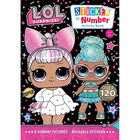 LOL Surprise! Sticker By Number Activity Book image number 1