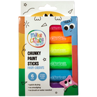 Chunky Neon Paint Sticks: Pack of 6 image number 1