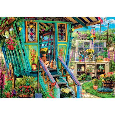Gypsy Caravan 1000 Piece Jigsaw Puzzle image number 2