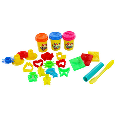 Kiddy Dough Crazy Shapes Modelling Play Set image number 2