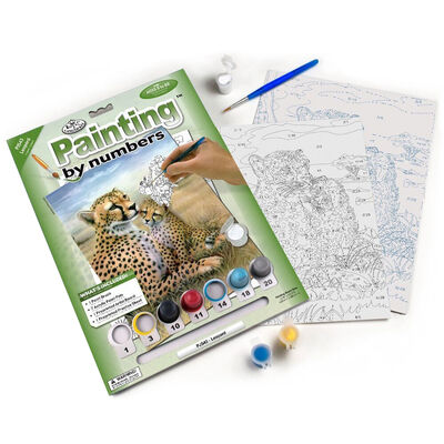 Painting By Numbers: Leopard Family image number 2