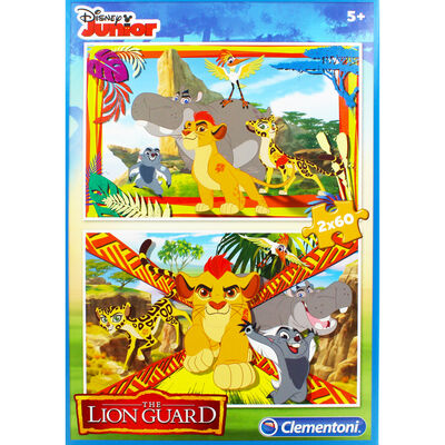 The Lion Guard 2-in-1 60 Piece Jigsaw Puzzle Set image number 2