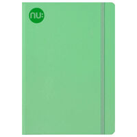 NU A5 Craze Spectrum Casebound Green Journal