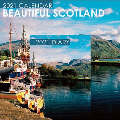 Beautiful Scotland 2021 Calendar and Diary Set image number 1