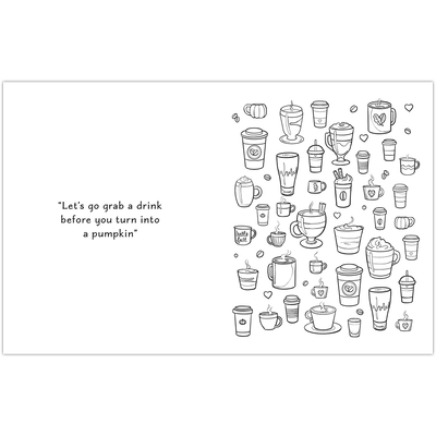 The Pumpkin Spice Café Colouring Book image number 3