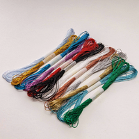 Assorted Embroidery Thread: Pack of 12