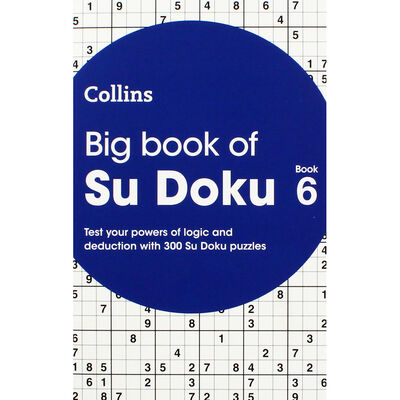 Collins Big Book of Sudoku: Book 6 image number 1