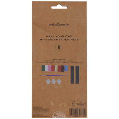 Make Your Own Mini Clay Magnets image number 3
