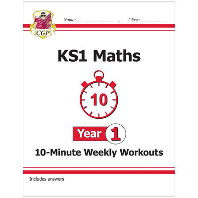 KS1 Maths 10-Minute Weekly Workouts: Year 1 image number 1