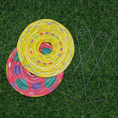 Easter Egg Paper Lantern: Pack of 2 image number 3