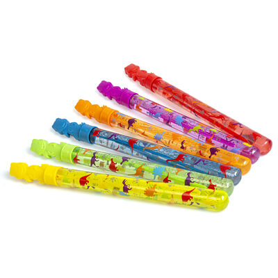 Dinosaur Bubble Wands: Pack of 6 image number 2